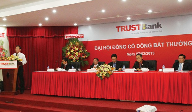 ĐHCĐ bất thường TRUSBank: Tiền đề triển khai đề án tái cơ cấu ngân hàng